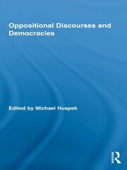 Oppositional Discourses and Democracies book cover