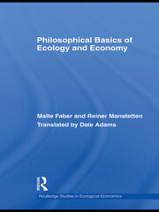 Philosophical Basics of Ecology and Economy book cover