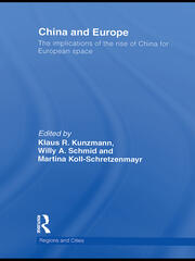 China and Europe: The Implications of the Rise of China for European Space book cover