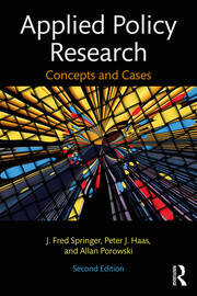 Applied Policy Research: Concepts and Cases book cover