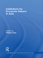 Institutions for Economic Reform in Asia book cover