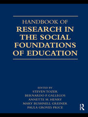 Handbook of Research in the Social Foundations of Education book cover