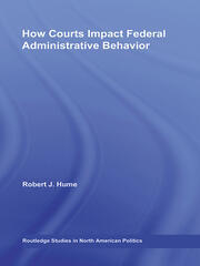 How Courts Impact Federal Administrative Behavior book cover