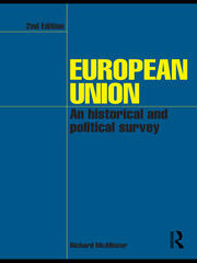 European Union: An Historical and Political Survey book cover