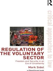 Regulation of the Voluntary Sector: Freedom and Security in an Era of Uncertainty book cover