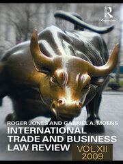 International Trade and Business Law Review: Volume XII book cover