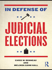 In Defense of Judicial Elections book cover