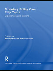 Monetary Policy Over Fifty Years: Experiences and Lessons book cover