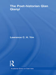 The Poet-historian Qian Qianyi book cover