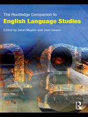 The Routledge Companion to English Language Studies book cover