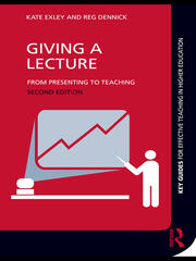 Giving a Lecture: From Presenting to Teaching book cover