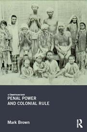 Penal Power and Colonial Rule book cover