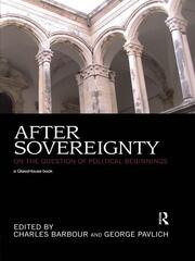 After Sovereignty: On the Question of Political Beginnings book cover