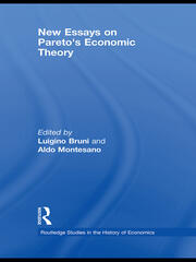 New Essays on Pareto’s Economic Theory book cover