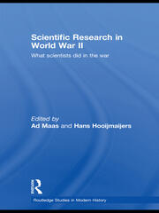 Scientific Research In World War II: What scientists did in the war book cover