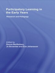Participatory Learning in the Early Years: Research and Pedagogy book cover
