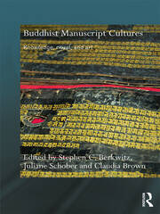 Buddhist Manuscript Cultures: Knowledge, Ritual, and Art book cover