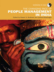 The Changing Face of People Management in India book cover
