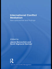 International Conflict Mediation: New Approaches and Findings book cover