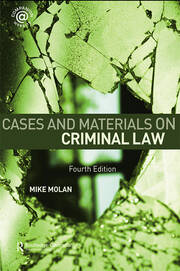 Cases & Materials on Criminal Law: Fourth Edition book cover