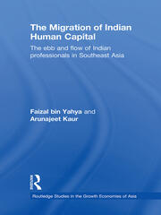 The Migration of Indian Human Capital: The Ebb and Flow of Indian Professionals in Southeast Asia book cover