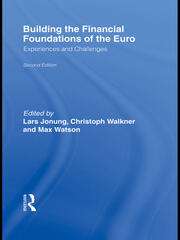 Building the Financial Foundations of the Euro book cover