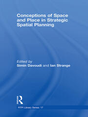 Conceptions of Space and Place in Strategic Spatial Planning book cover