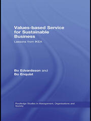Values-based Service for Sustainable Business: Lessons from IKEA book cover