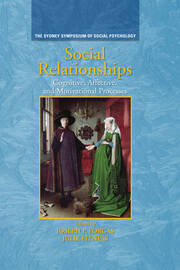 Social Relationships: Cognitive, Affective and Motivational Processes book cover