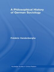 A Philosophical History of German Sociology book cover