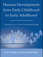 Human Development from Early Childhood to Early Adulthood: Findings from a 20 Year Longitudinal Study book cover
