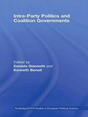 Intra-Party Politics and Coalition Governments book cover