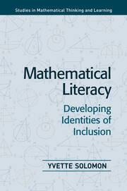 Mathematical Literacy: Developing Identities of Inclusion book cover