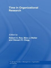 Time in Organizational Research book cover