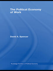 The Political Economy of Work book cover