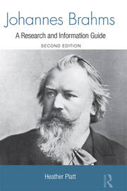 Johannes Brahms book cover