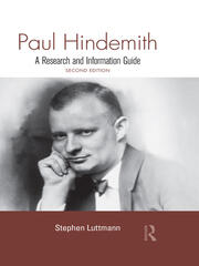 Paul Hindemith: A Research and Information Guide book cover