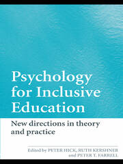 Psychology for Inclusive Education: New Directions in Theory and Practice book cover