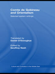 Comte de Gobineau and Orientalism: Selected Eastern Writings book cover