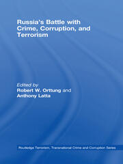 Russia's Battle with Crime, Corruption and Terrorism book cover