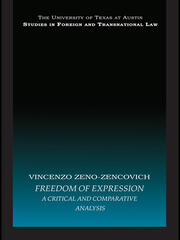 Freedom of Expression: A critical and comparative analysis book cover