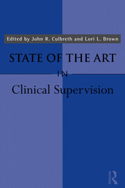 State of the Art in Clinical Supervision book cover