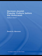 German-Jewish Popular Culture before the Holocaust: Kafka's kitsch book cover