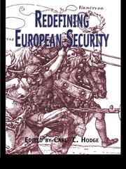 Redefining European Security book cover