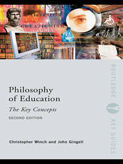 Philosophy of Education: The Key Concepts book cover