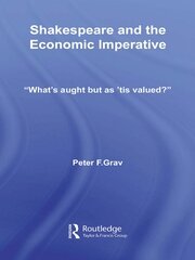 Shakespeare and the Economic Imperative: “What’s aught but as ‘tis valued?” book cover