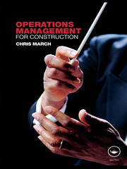 Operations Management for Construction book cover