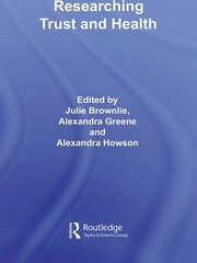 Researching Trust and Health book cover
