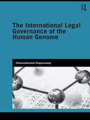 The International Legal Governance of the Human Genome book cover