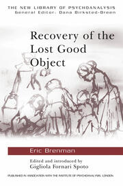 Recovery of the Lost Good Object book cover